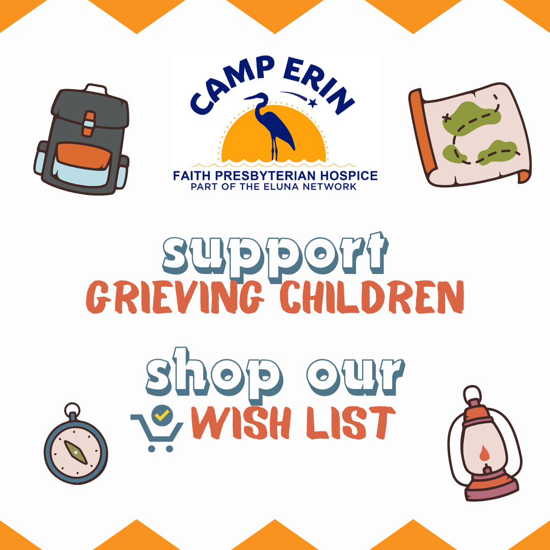 Support Grieving Children: Shop Camp Erin Wish Lists